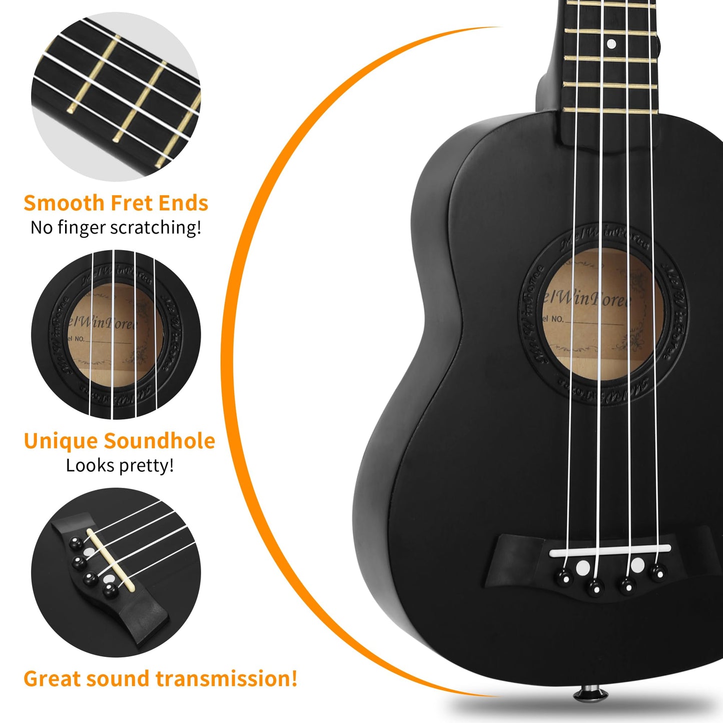 Soprano Ukulele for Kids - MelWinForee