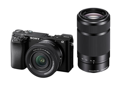 Sony Alpha a6100 Camera with 16-50mm & 55-210mm