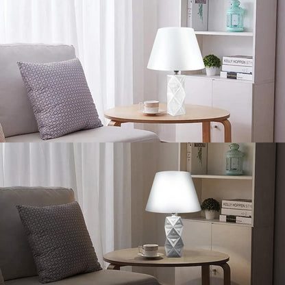 Set of 2 Modern Ceramic Table Lamps
