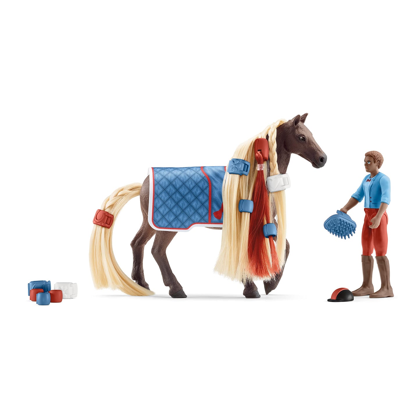 18-Piece Schleich Horse Styling Playset with Figurines