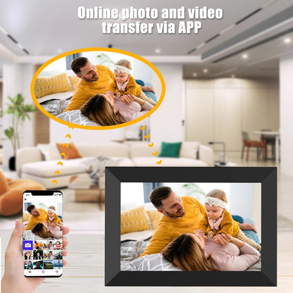 WiFi 10.1" Digital Picture Frame with Touch Screen