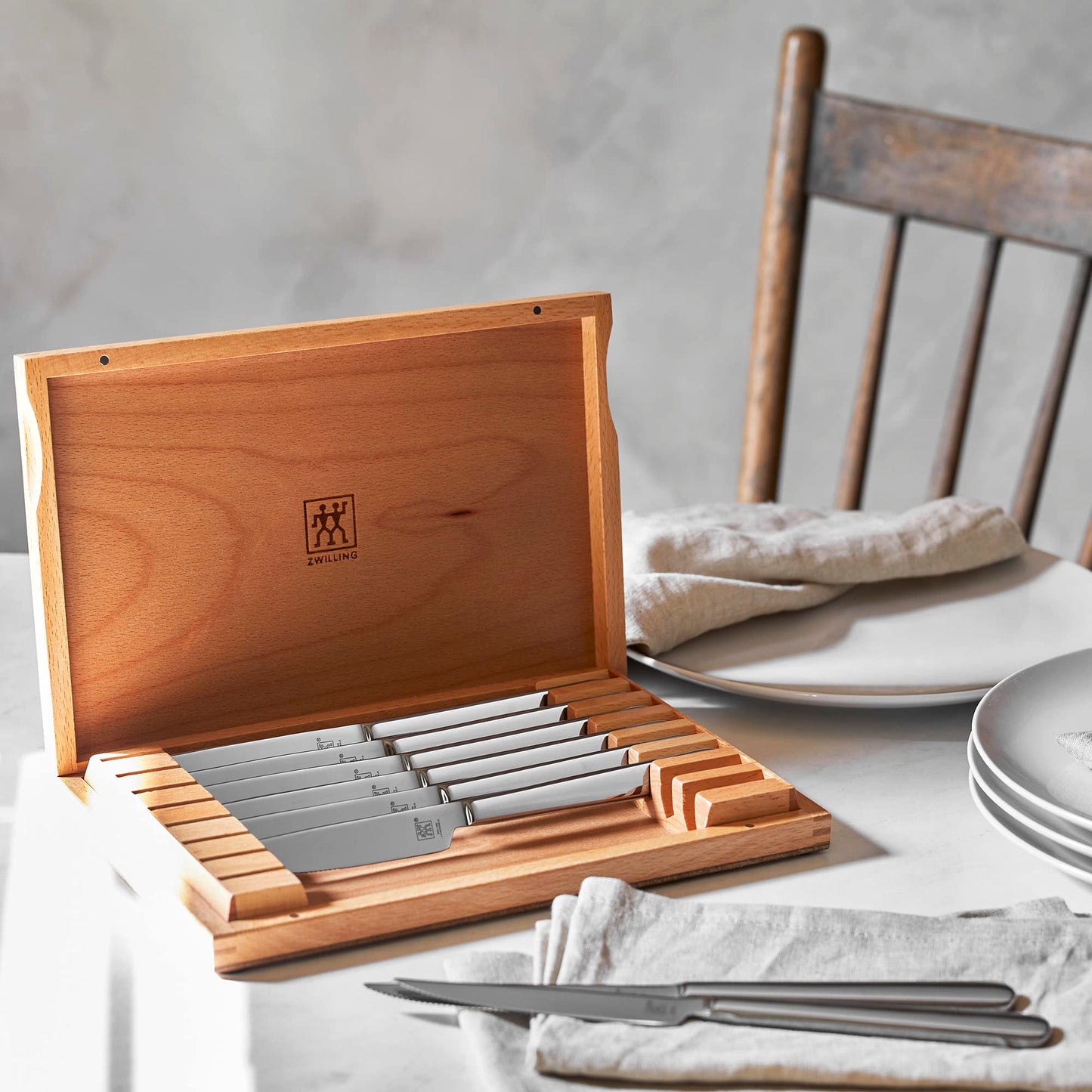 ZWILLING 8-Piece Razor-Sharp Steak Knife Set