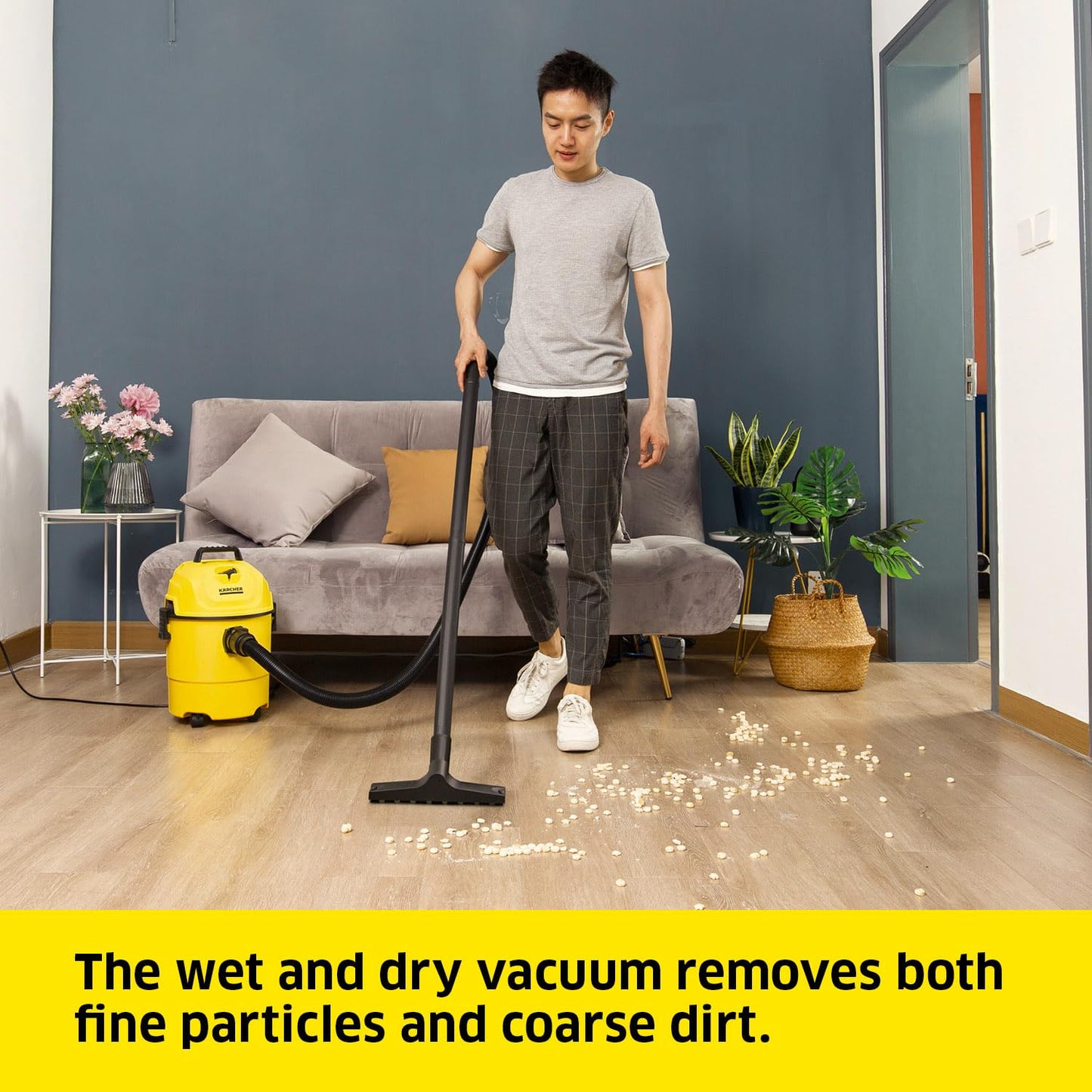 4 Gallon Kärcher Wet-Dry Vacuum Cleaner