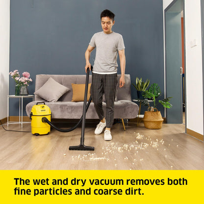 4 Gallon Kärcher Wet-Dry Vacuum Cleaner