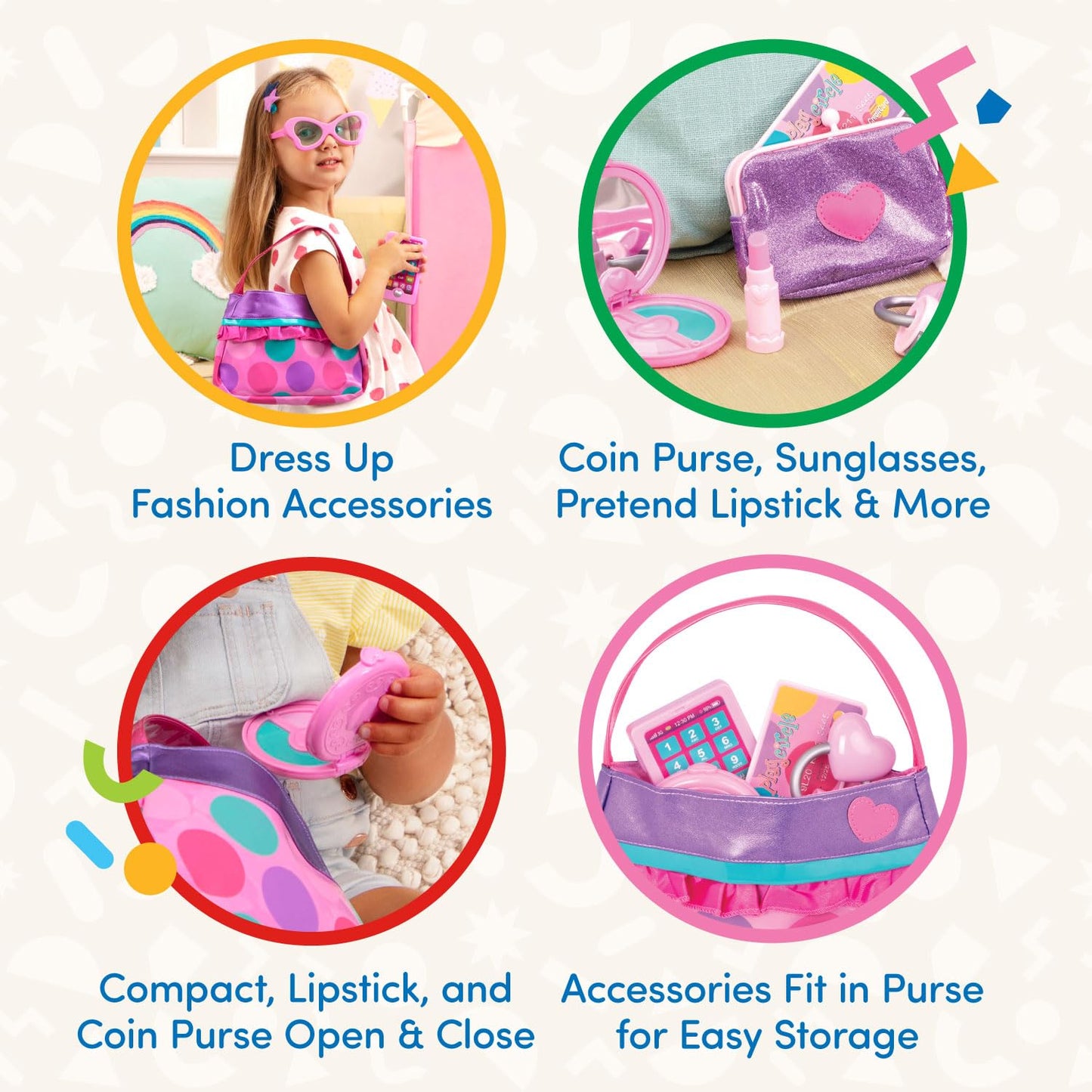 Battat Makeup & Beauty Dress Up Set for Kids