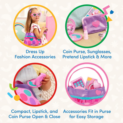 Battat Makeup & Beauty Dress Up Set for Kids