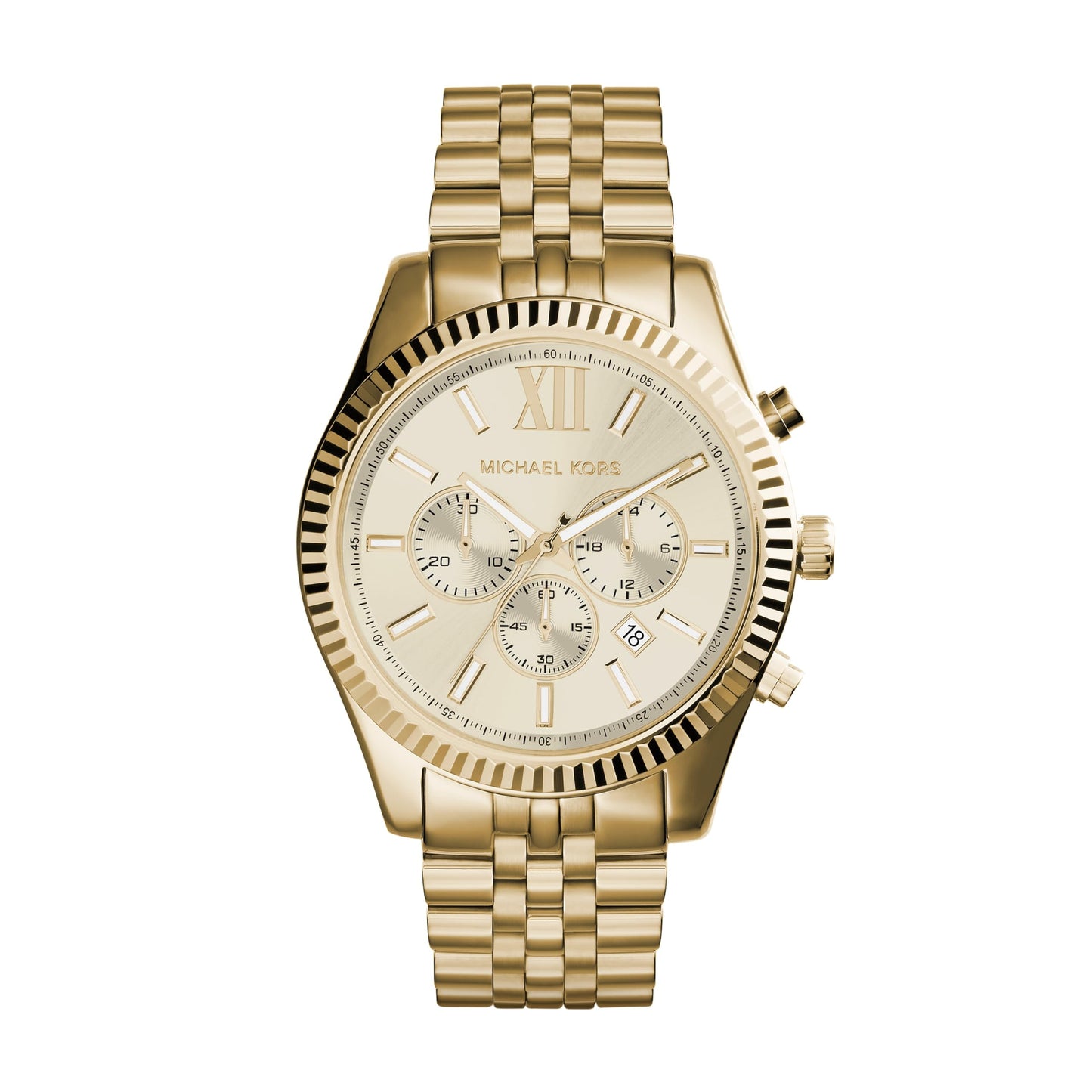 Michael Kors Gold-Tone Chronograph Men's Watch