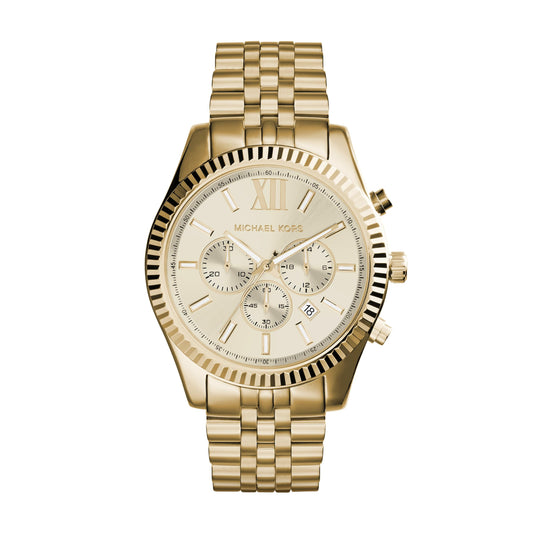 Michael Kors Gold-Tone Chronograph Men's Watch