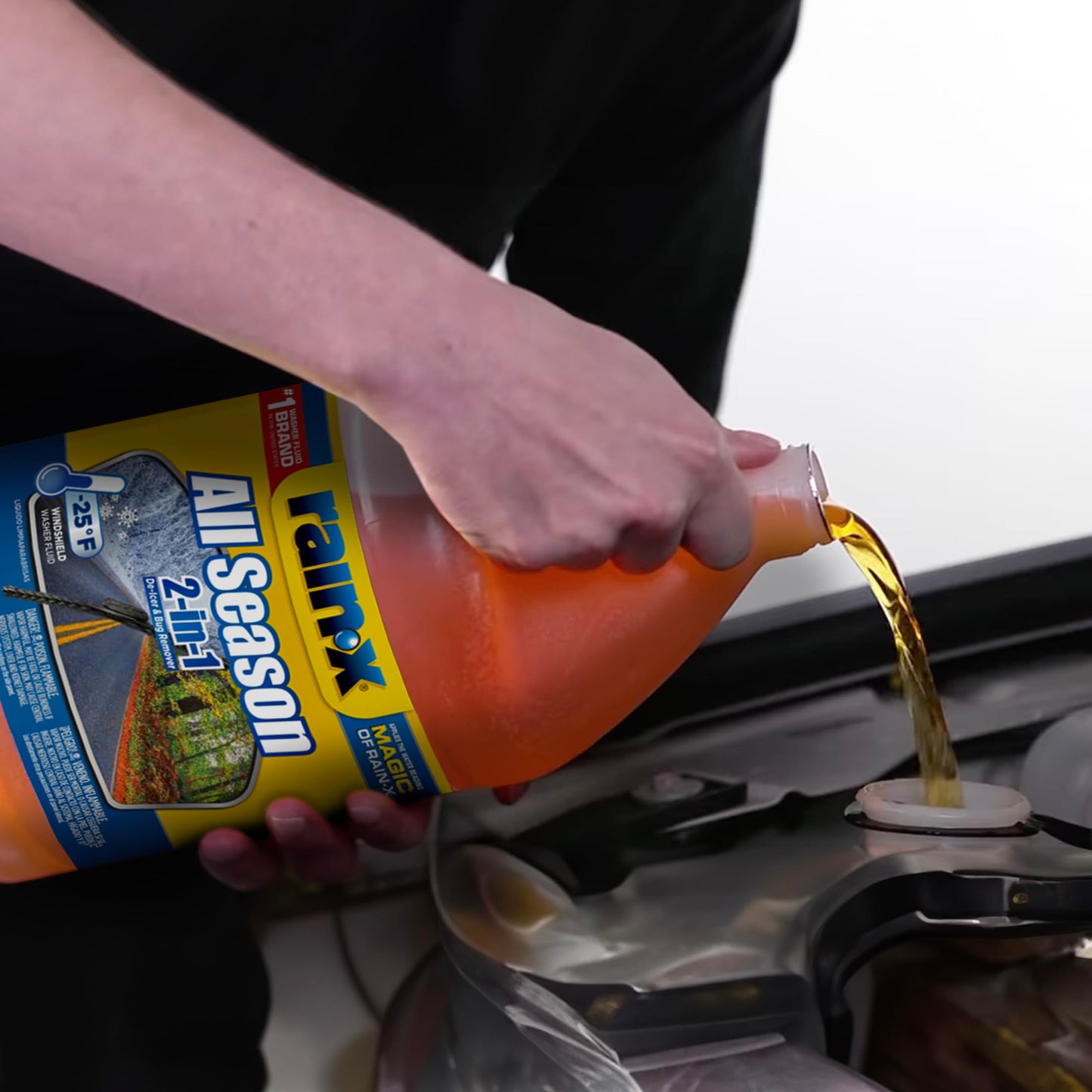 Rain-X 2-in-1 Windshield Washer Fluid - 1 Gallon