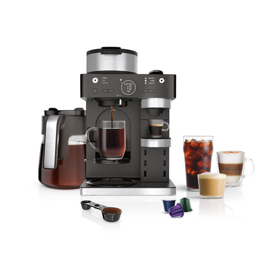 Ninja Espresso Coffee Maker with Frother & Capsules