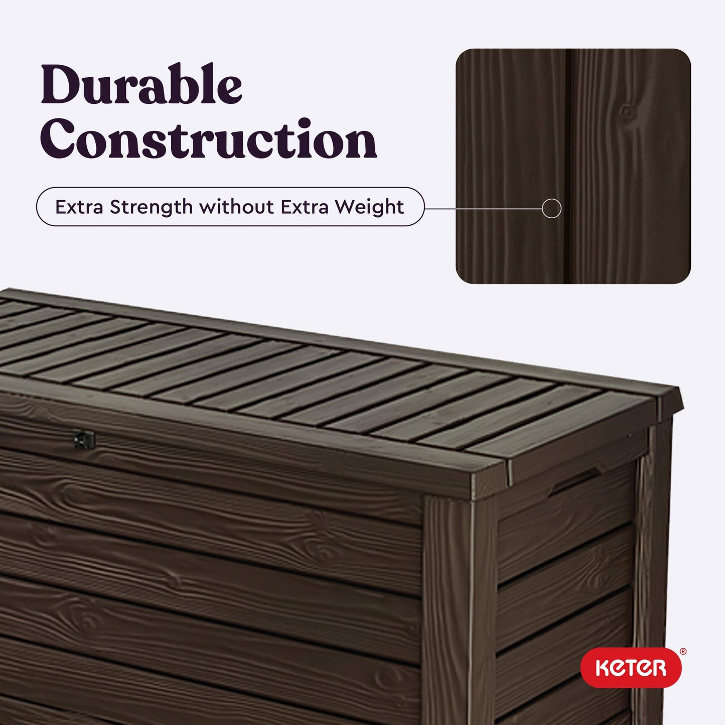 Keter 150 Gallon Outdoor Storage Deck Box