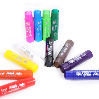 Washable Tempera Paint Sticks, 24 Colors Set