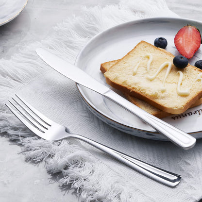 20-Piece Stainless Steel Flatware Set for 4