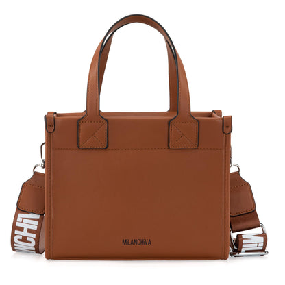 Milan Chiva Small Tote Handbag with Adjustable Strap