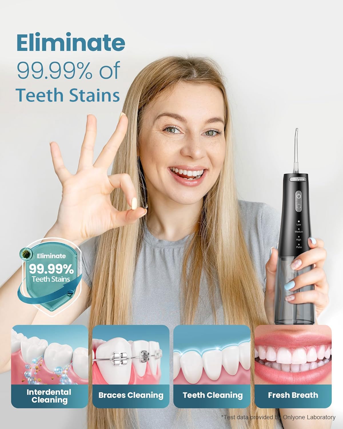Portable Rechargeable Dental Water Flosser