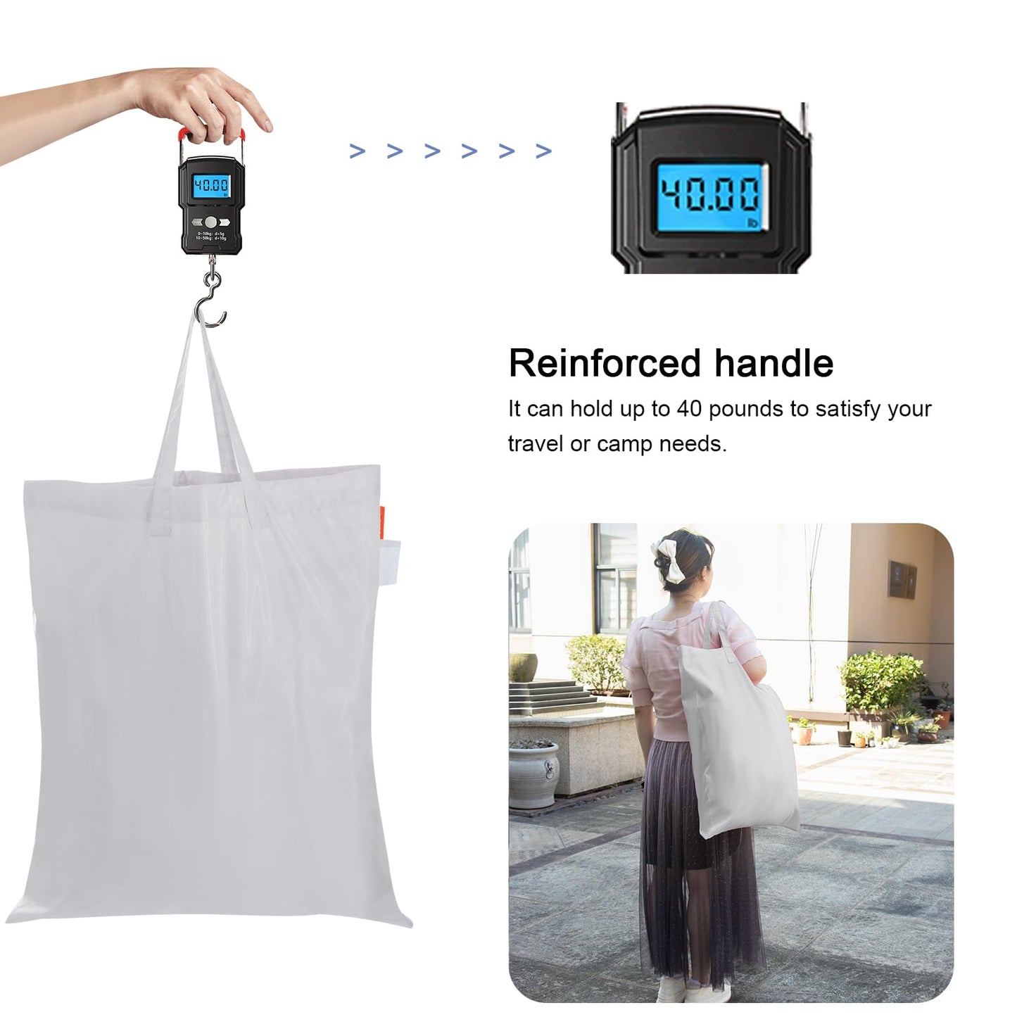 2 Pack Heavy Duty Laundry Bag with Drawstring