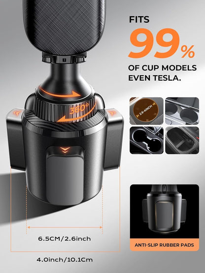 LISEN 360° Adjustable Car Phone Holder Mount