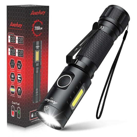 700 Lumen Magnetic LED Flashlight with COB Light