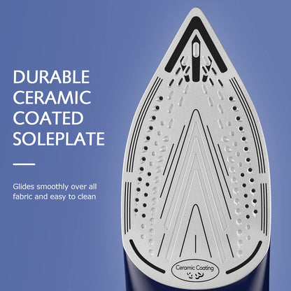 BEAUTURAL Ceramic Steam Iron with Precision Dial