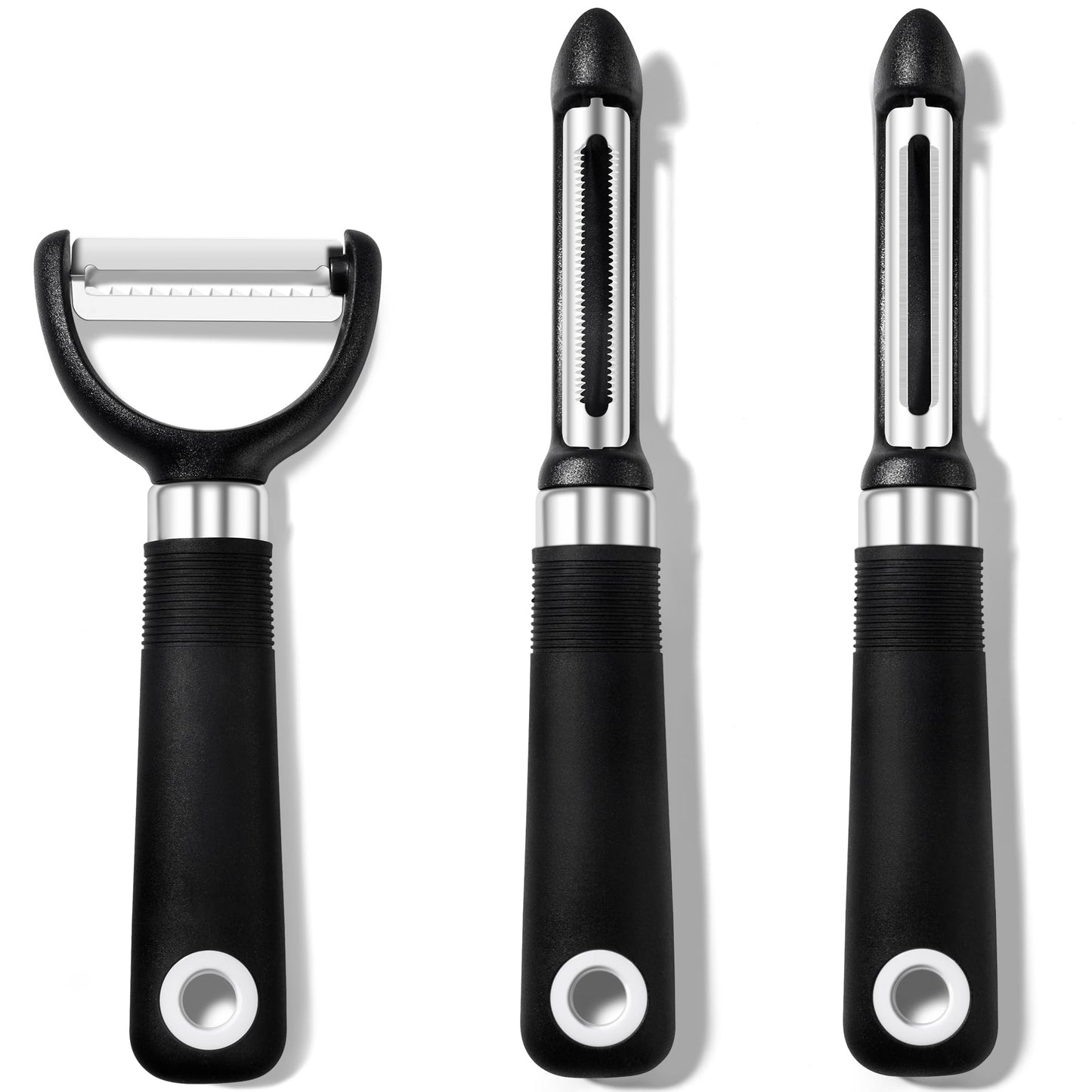 Rainspire 3-Piece Vegetable Peeler Set, Dishwasher Safe