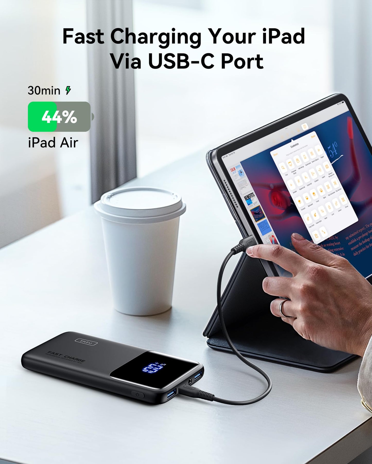10000mAh INIU Fast Charging Power Bank