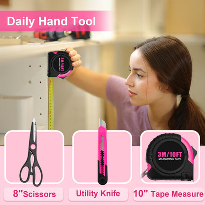 THINKWORK 40-Piece Household Tool Set with Toolbox