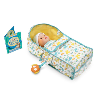 Melissa & Doug Doll Bassinet Play Set with Toy