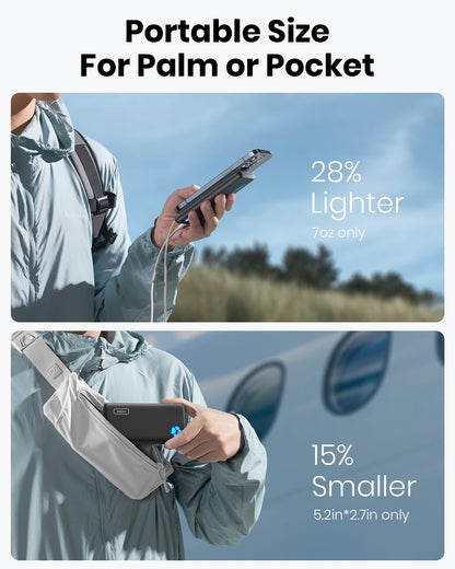 INIU 10000mAh Slim Power Bank with USB-C