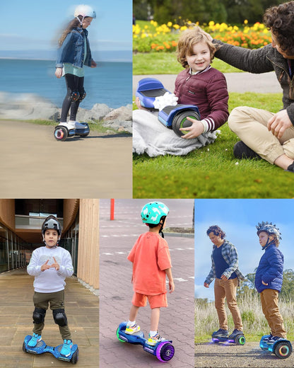 Gyroor All Terrain Hoverboard with Bluetooth & Lights