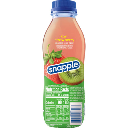 Snapple Kiwi Strawberry Juice Drink, 12-Pack