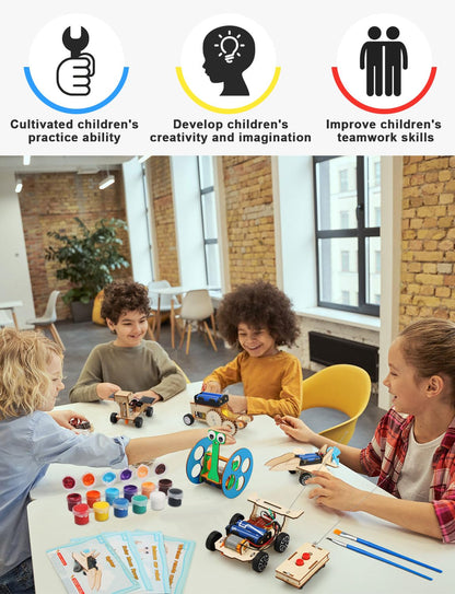 5 in 1 STEM Model Car Kits for Kids