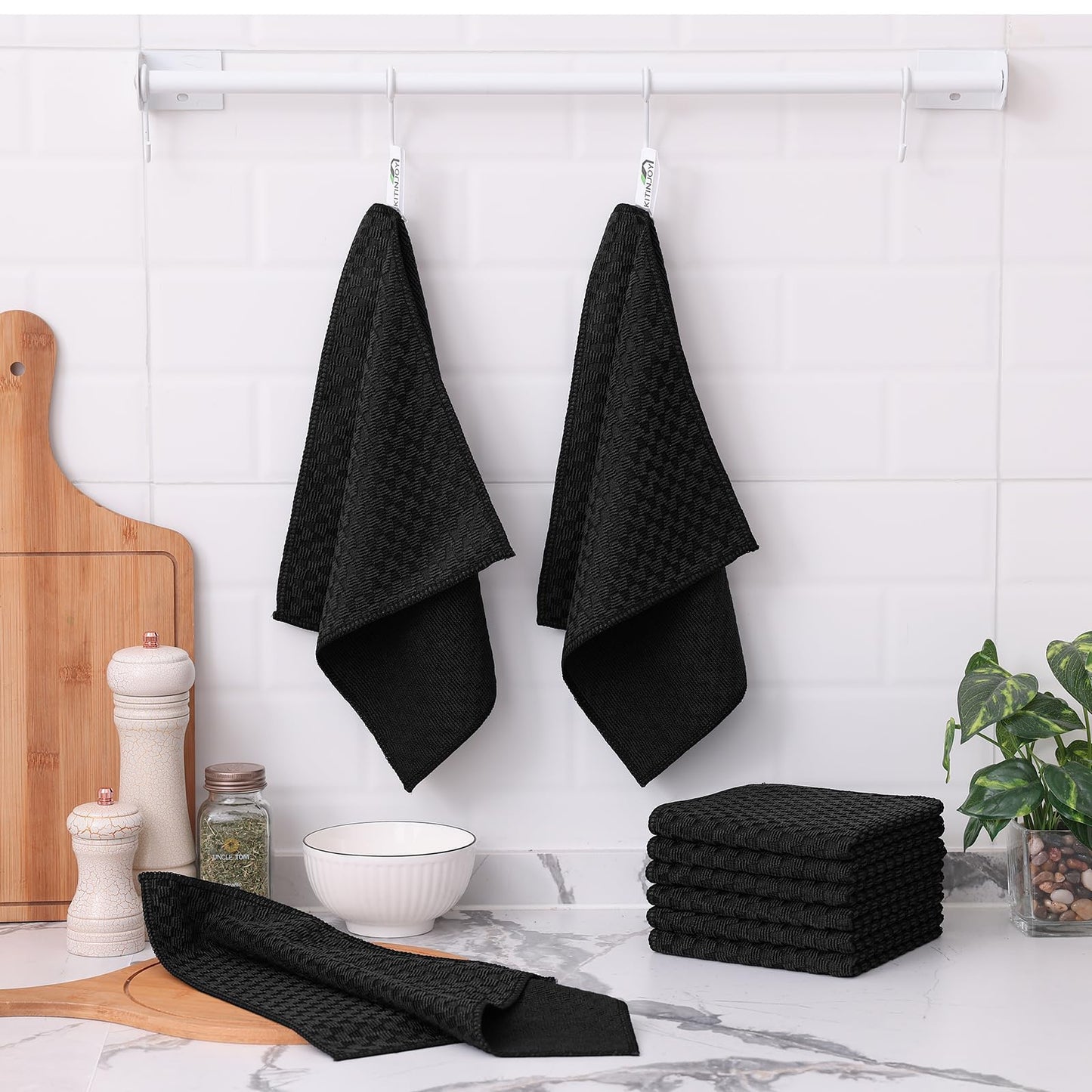 12 Pack Microfiber Cleaning Cloths for Housekeeping