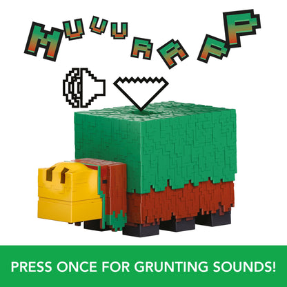 Minecraft Sniffer Action Figure with Game Sounds