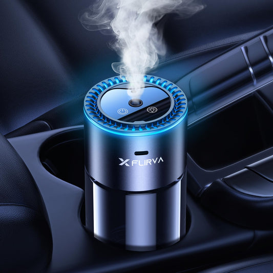 240 Days Flirva Car Air Freshener with Adjustable Intensity