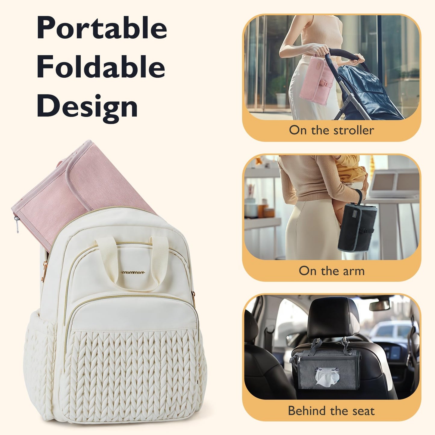Portable Water-Resistant Baby Changing Pad