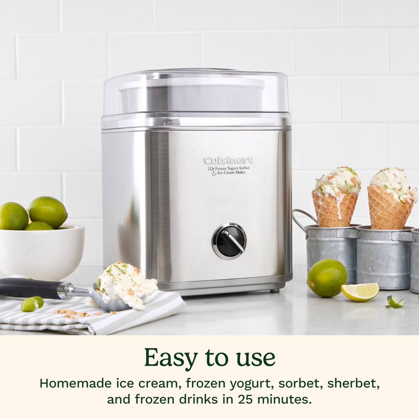 Cuisinart 2-Qt. Ice Cream Maker Machine