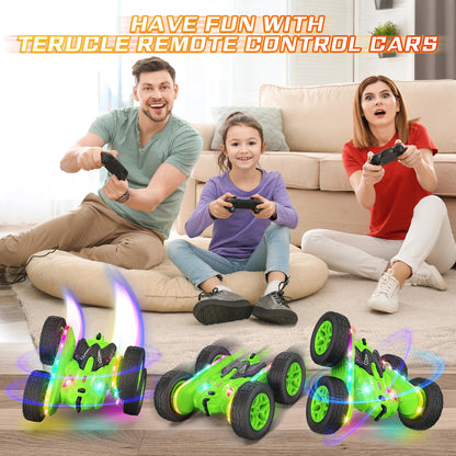 Remote Control Stunt Car with Strip Lights