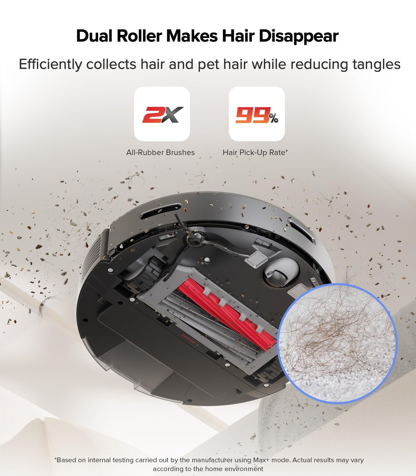 roborock Q5 Max+ Robot Vacuum with Self-Empty Dock