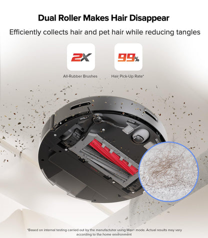 roborock Q5 Max+ Robot Vacuum with Self-Empty Dock