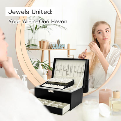 Jewelry Organizer Travel Case for Women Girls