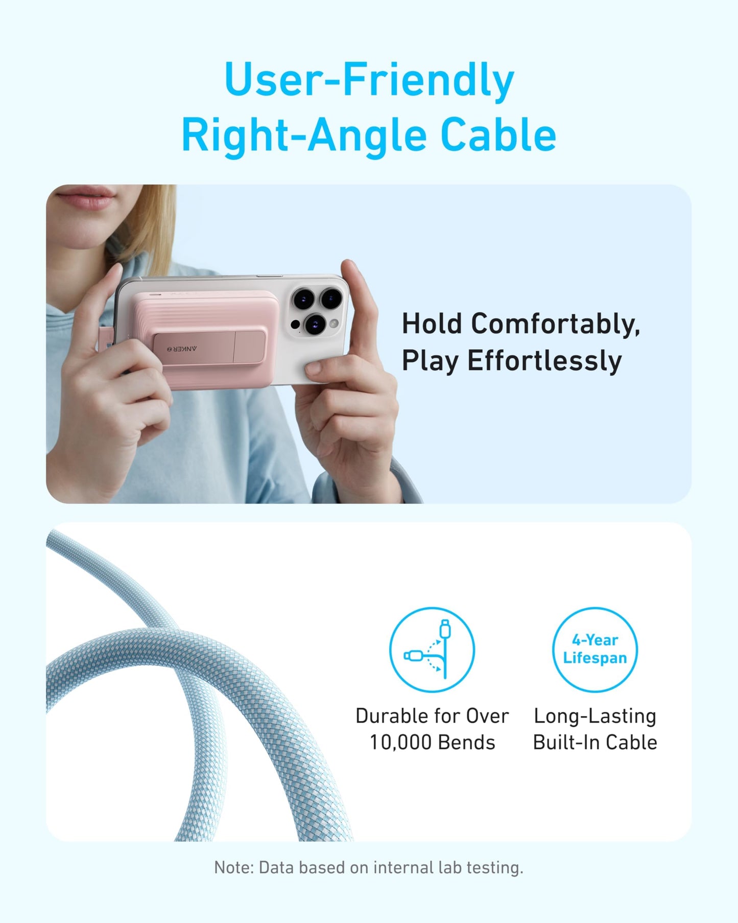 Anker 10,000mAh Wireless Power Bank with Stand