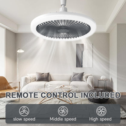 Bladeless Ceiling Fan With Light And Remote