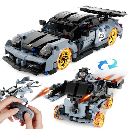 STEM Remote Control Car Building Kit for Kids