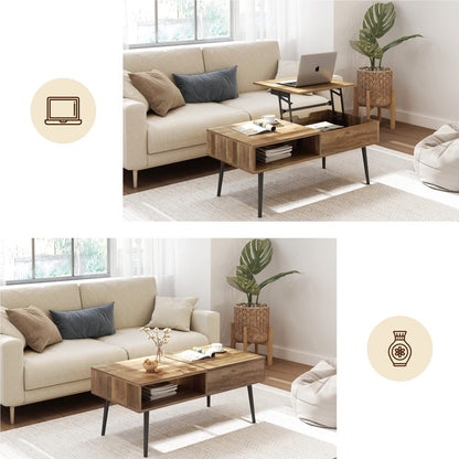 YEAR COLOR coffee table, Brown