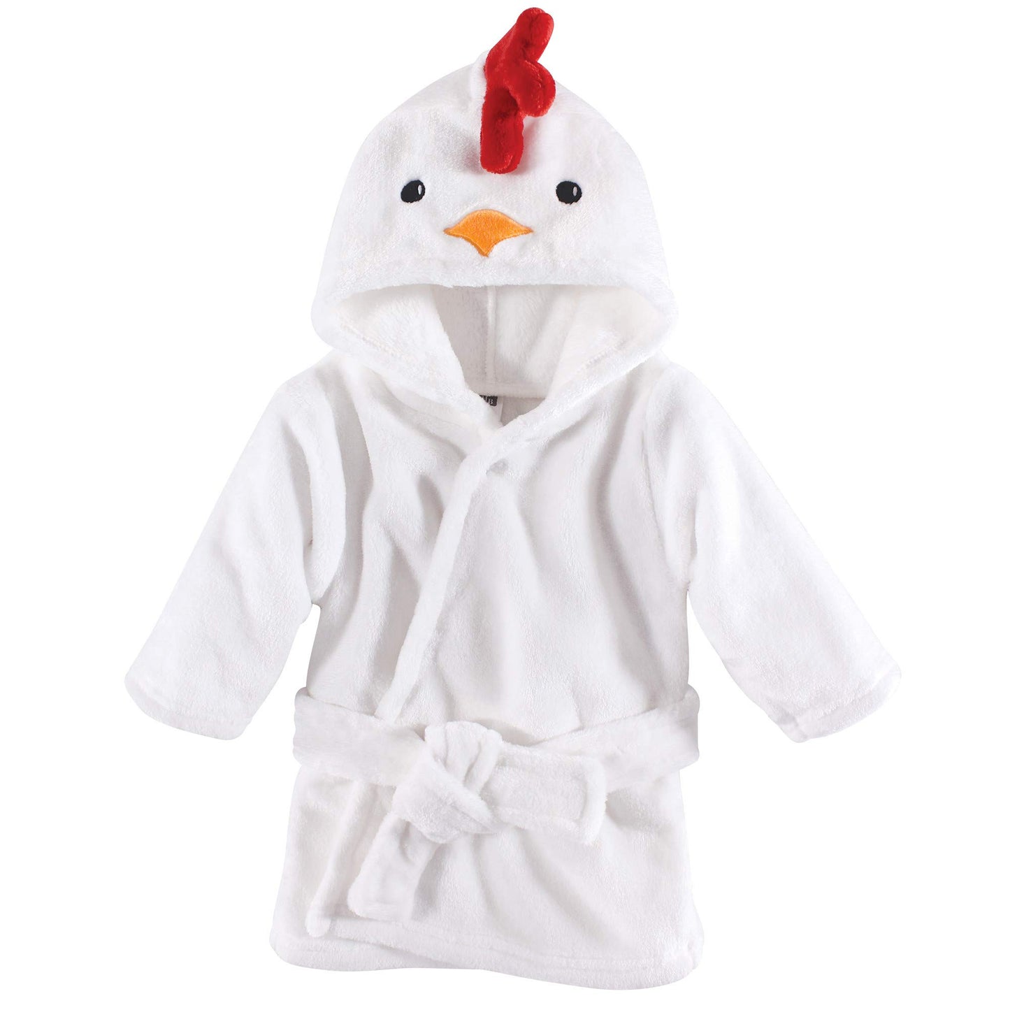 Hudson Baby Plush Chicken Bathrobe for Infants