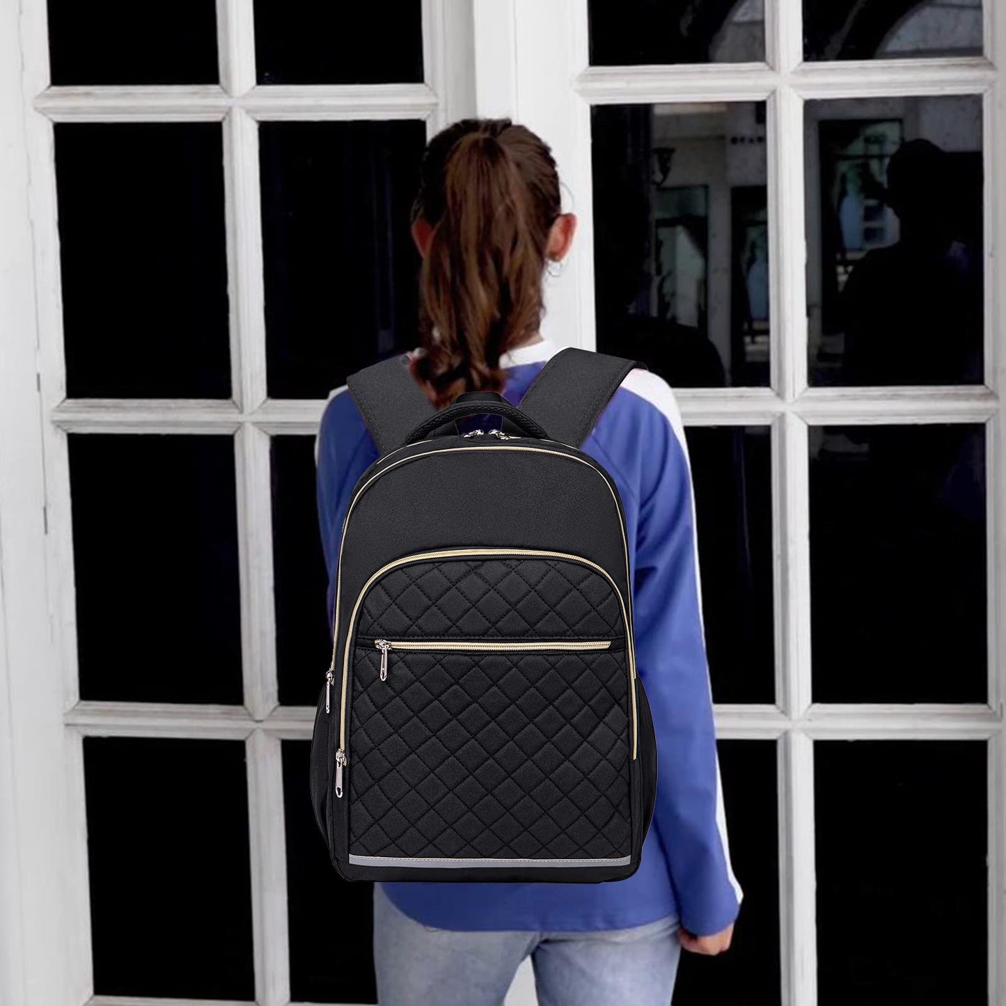 Bluboon 15.6" Laptop Backpack with USB Port