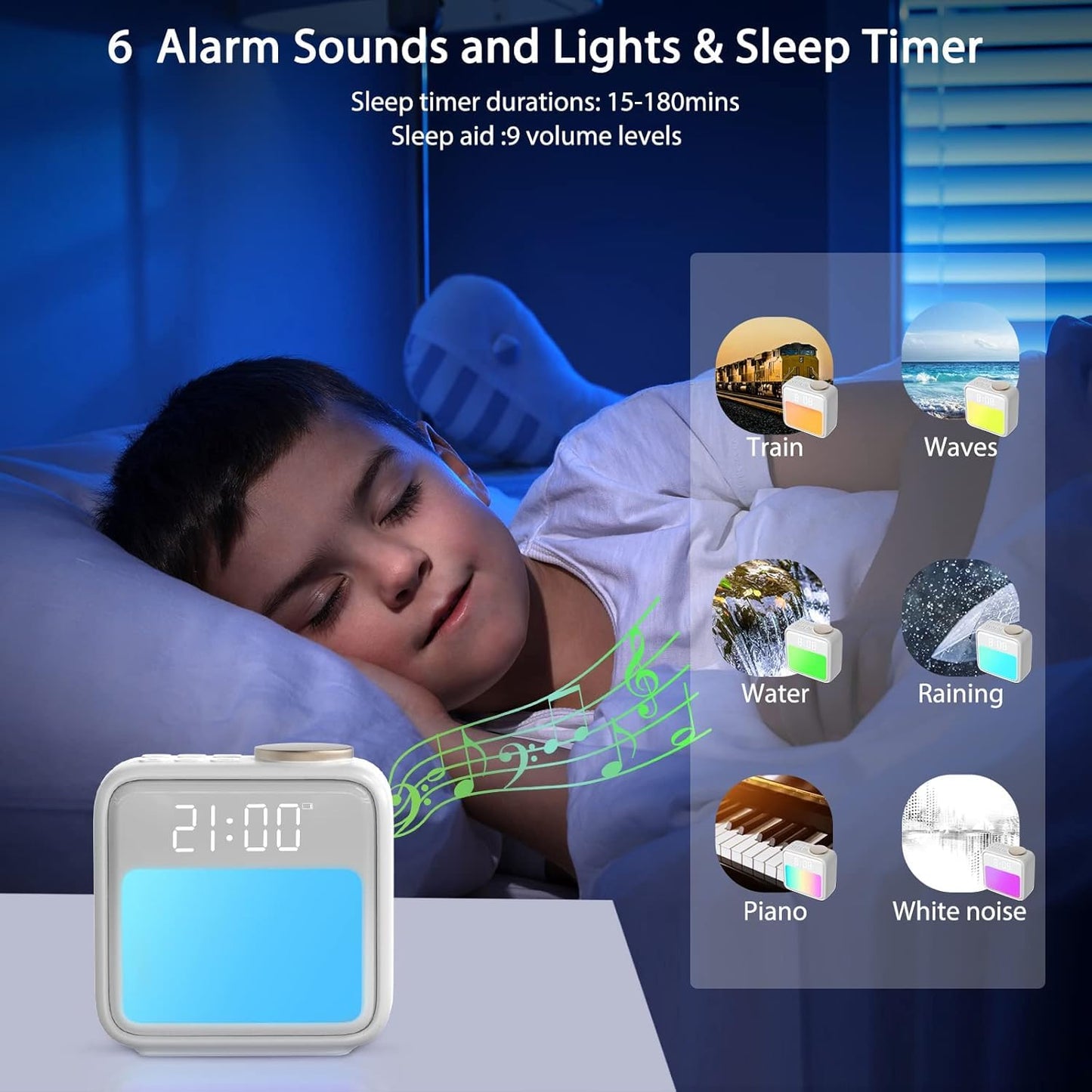 Loud Alarm Clock for Heavy Sleepers