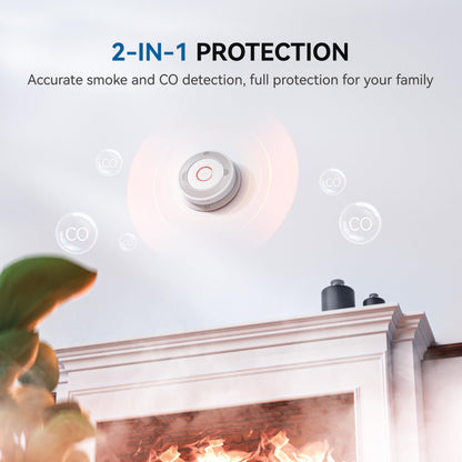 SITERWELL Hardwired Smoke and CO Detector 5-Pack