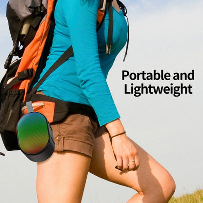 Portable Bluetooth Speakers with Lights and HD Sound