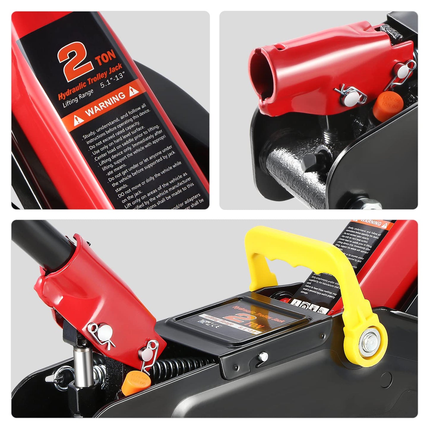 2 Ton Low Profile Hydraulic Floor Jack